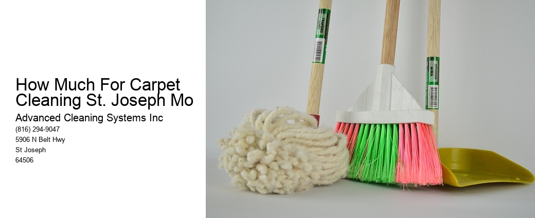 How Much For Carpet Cleaning St. Joseph Mo