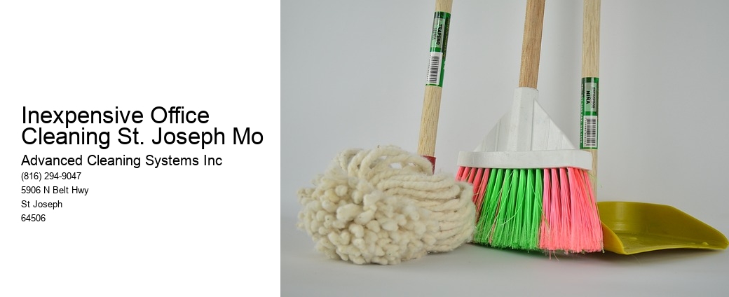 Inexpensive Office Cleaning St. Joseph Mo